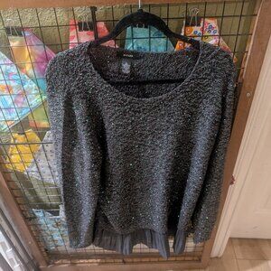 Sequins gray sweater